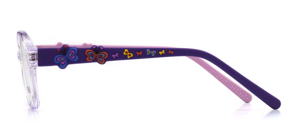 BENX BIO Eyeglasses Baby,Kid Woman Oval Full-Rimmed Grilamid (TR90) Unfiltered BXASTS5009-K21702