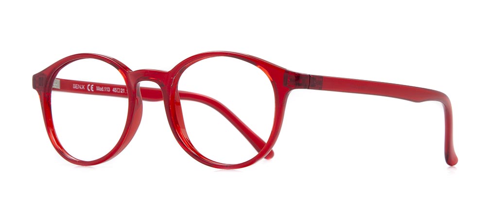 BENX CLASSIC Eyeglasses Kid Kid,Man,Woman,Unisex Oval Full-Rimmed Grilamid (TR90) Unfiltered BXGRL113-11