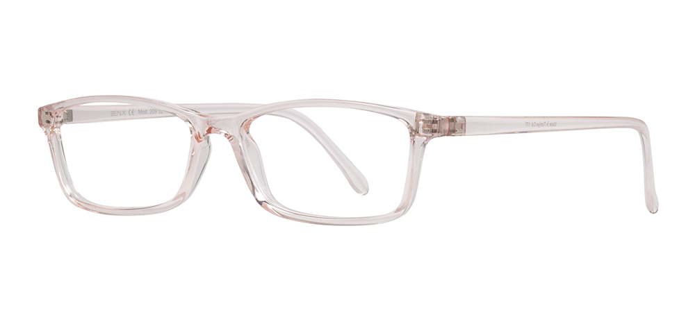 BENX Eyeglasses Teenage,Adult Woman Rectangular Full-Rimmed Grilamid (TR90) Unfiltered BXGRL209-177