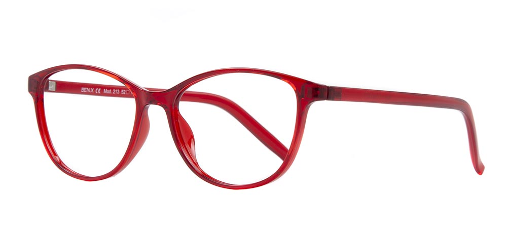 BENX CLASSIC Eyeglasses Teenage Woman Cateye Full-Rimmed Grilamid (TR90) Unfiltered BXGRL213-11