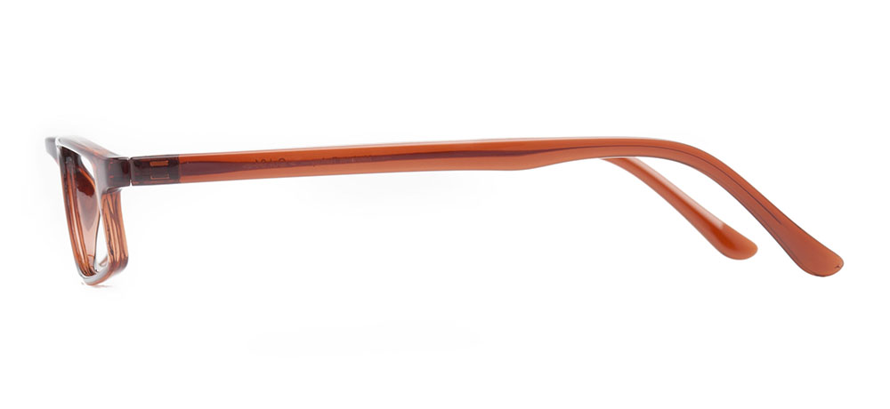 BENX Eyeglasses Adult Man,Woman,Unisex Rectangular Full-Rimmed Grilamid (TR90) Unfiltered BXGRL309-04