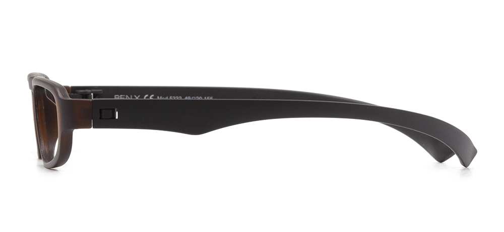 BENX Eyeglasses Teenage,Adult Man,Woman,Unisex Geometrical Full-Rimmed Grilamid (TR90) Unfiltered BXGRL5332-M0406