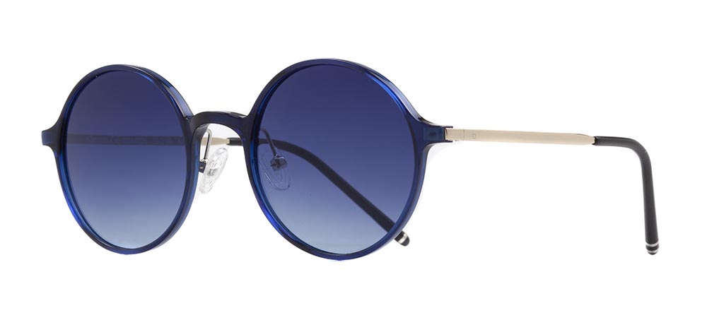 BENX SUNGLASSES Sunglasses Teenage Woman Round Full-Rimmed Grilamid (TR90) Polarize BXGÜNŞ9229-118