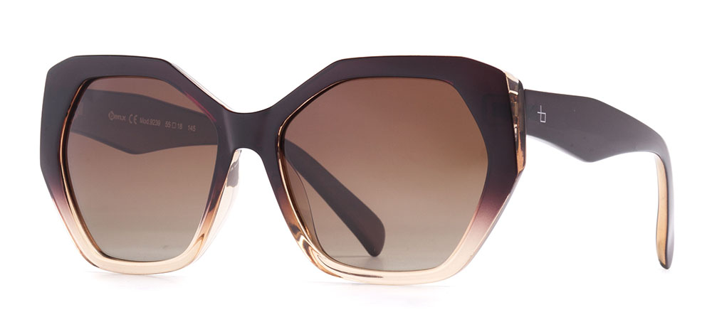 BENX SUNGLASSES Sunglasses Teenage Woman Geometrical Full-Rimmed Grilamid (TR90) Polarize BXGÜNŞ9239-C.17