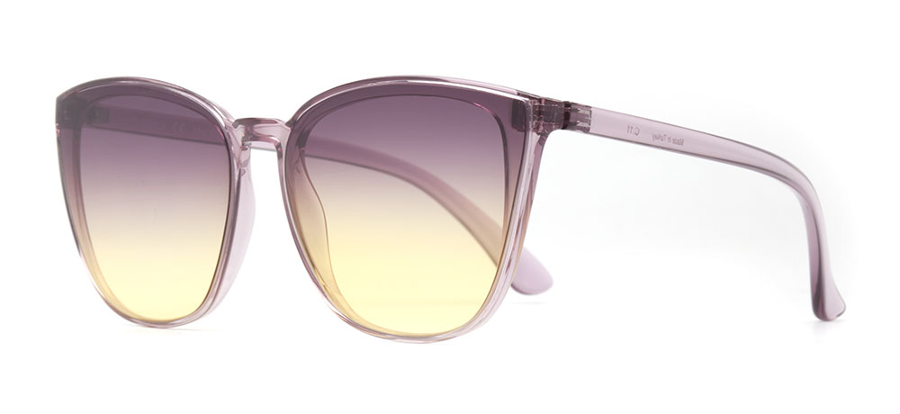 BENX SUNGLASSES Sunglasses Teenage Woman Geometrical Full-Rimmed Grilamid (TR90) UV400 BXGÜNŞ9269-C.11