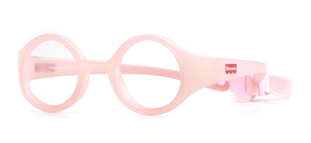 FISHER PRICE Eyeglasses Baby Woman Round Full-Rimmed Pebax 63 Unfiltered FPM008-C.18