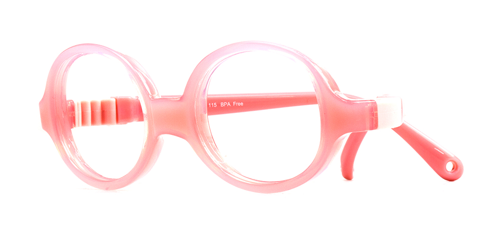 FISHER PRICE Eyeglasses Baby Woman Round Full-Rimmed Pebax 72 Unfiltered FPM010-C.04