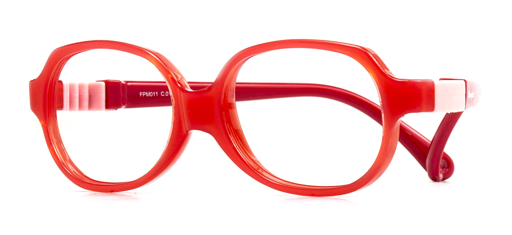 FISHER PRICE Eyeglasses Kid Woman Rectangular Full-Rimmed Pebax 72 Unfiltered FPM011-C.01