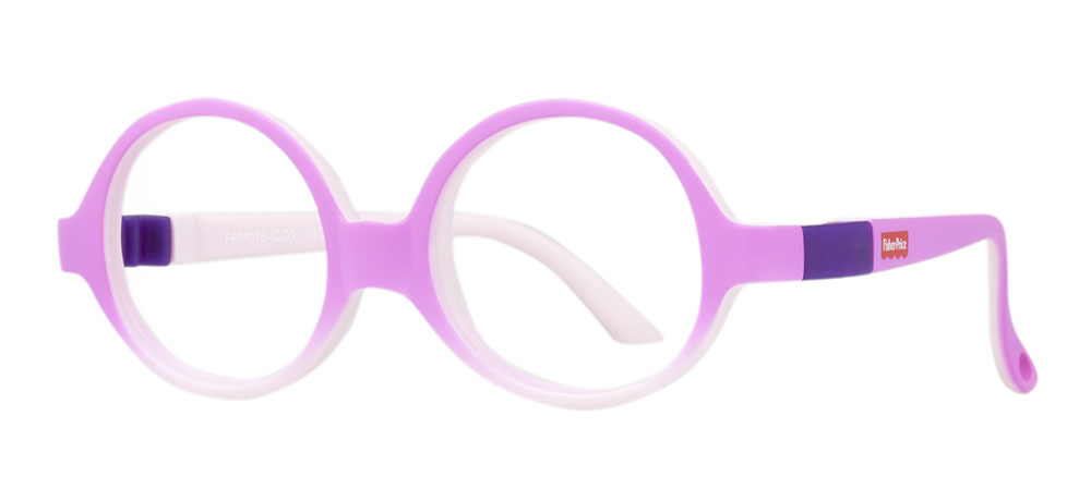 FISHER PRICE Eyeglasses Baby Woman Oval Full-Rimmed Termoplastik TPE Unfiltered FPM016-C.01