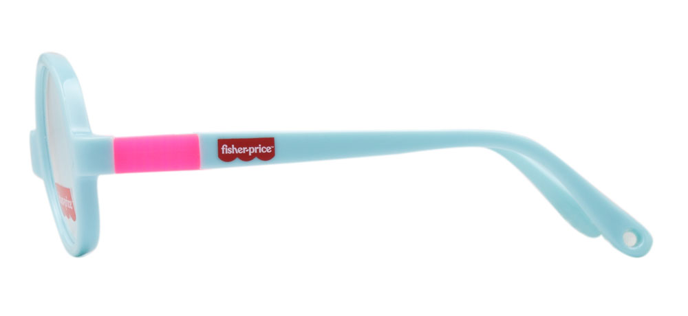 FISHER PRICE Eyeglasses Baby Woman Oval Full-Rimmed Termoplastik TPE Unfiltered FPM016-C.02