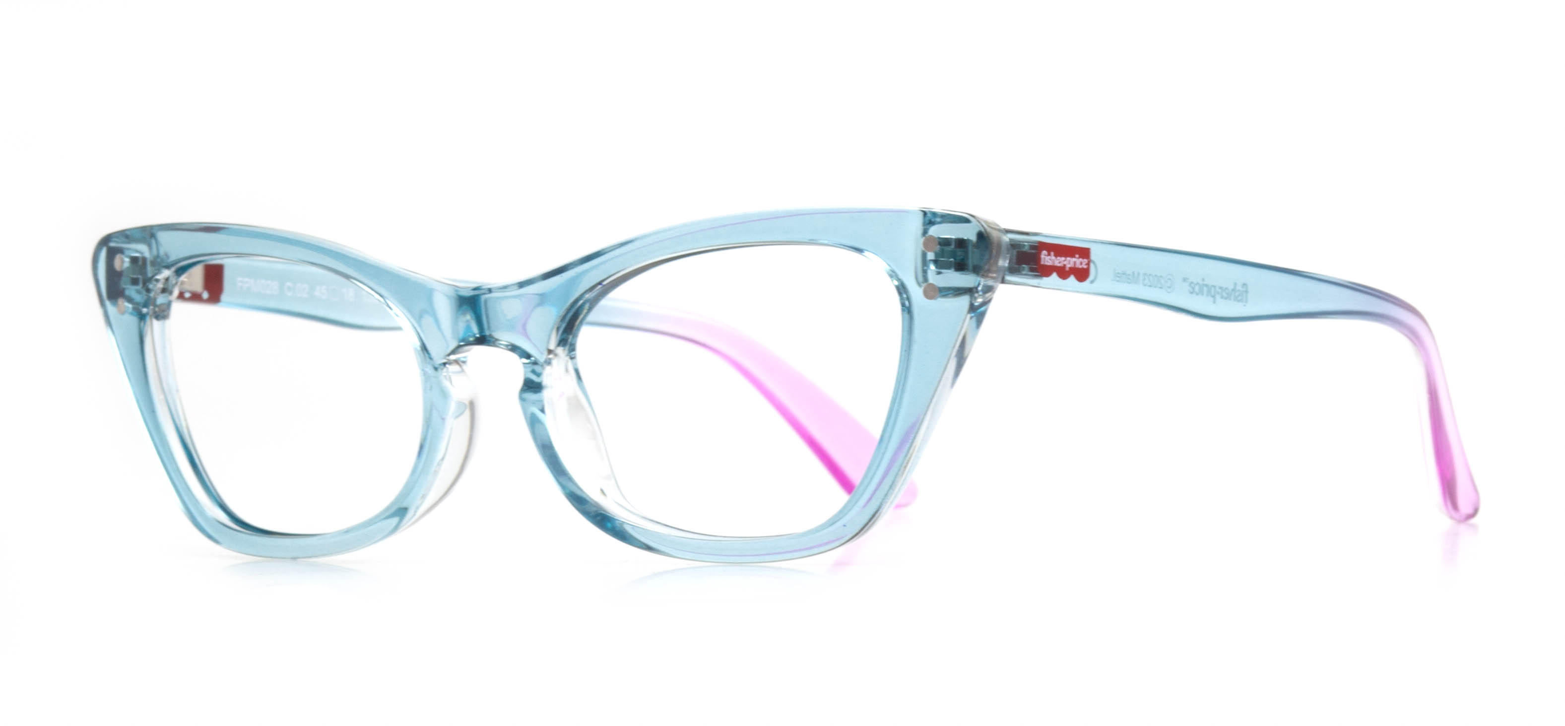 FISHER PRICE Eyeglasses Kid Woman Cateye Full-Rimmed Grilamid (TR90) Unfiltered FPM028-C.02